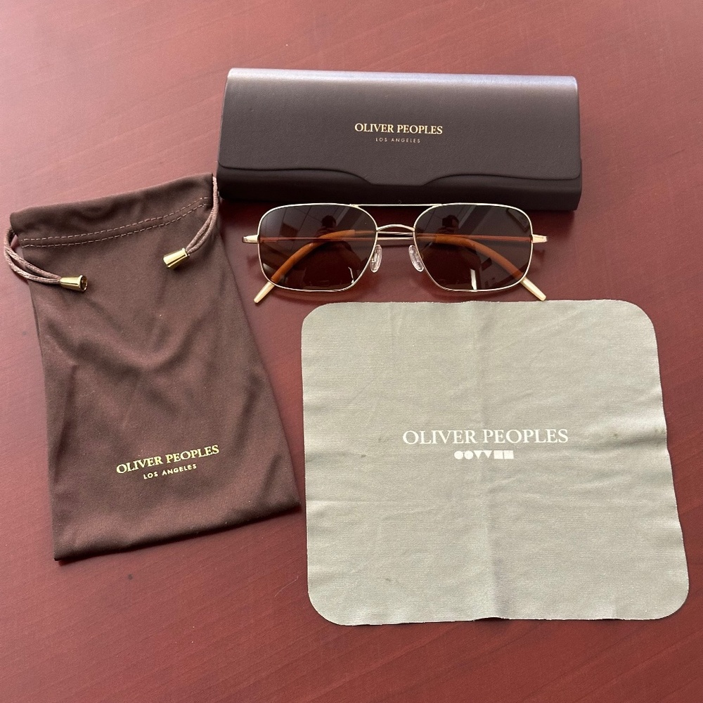 Oliver Peoples Victory Sunglasses (Burn Notice)